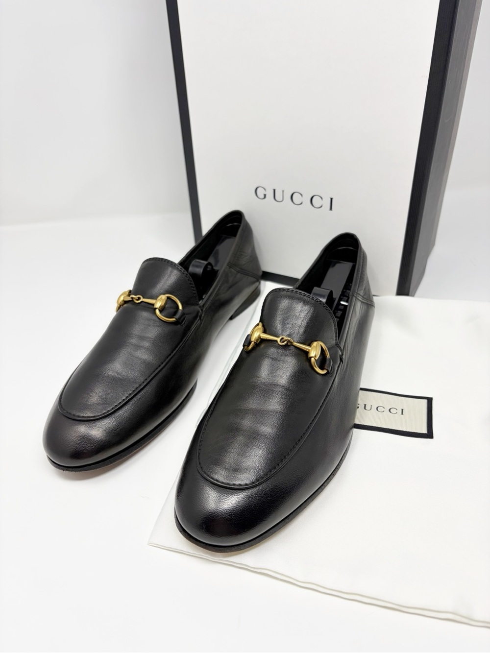 Gucci Women's Brixton Collapsible Apron Toe Loafers